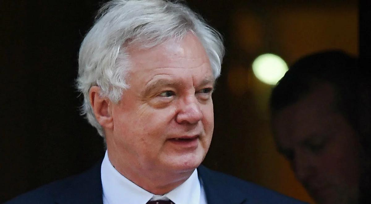 Brytyjski minister ds. Brexitu David Davis podał się do dymisji