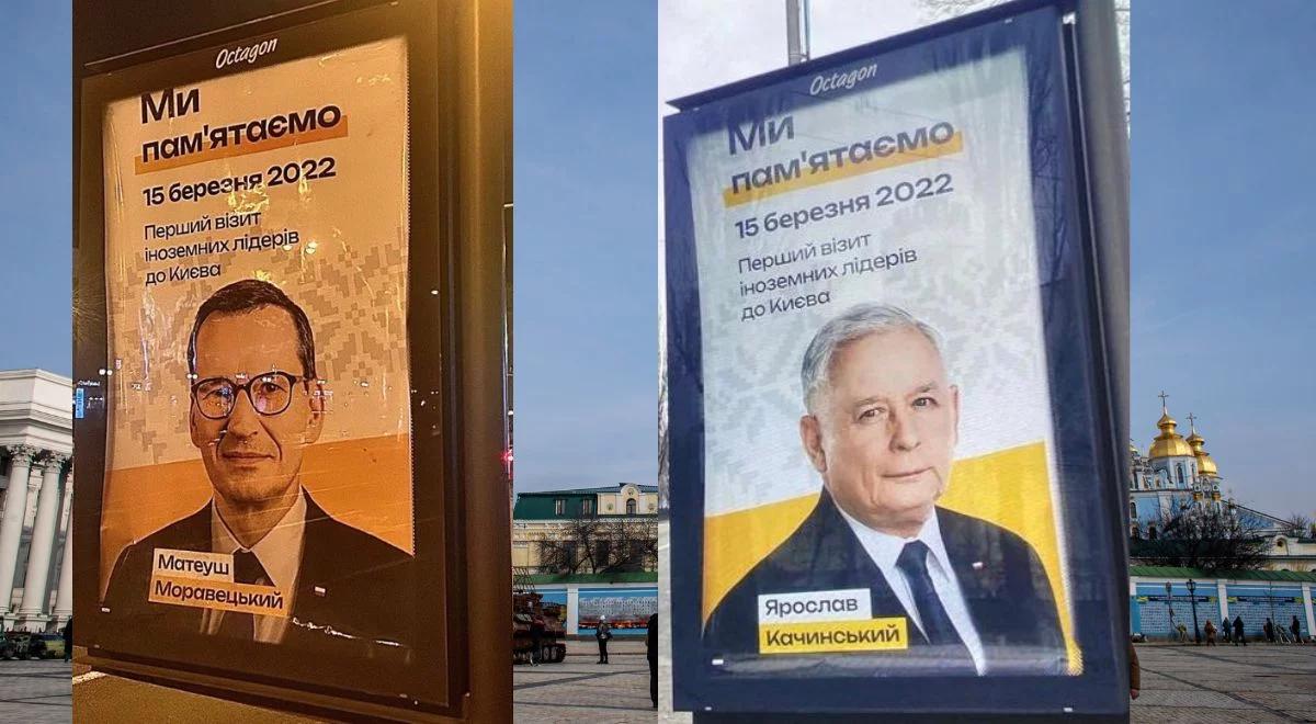 Ukraińcy dziękują Jarosławowi Kaczyńskiemu i Mateuszowi Morawieckiemu. "Macron dzwonił wtedy do Putina"
