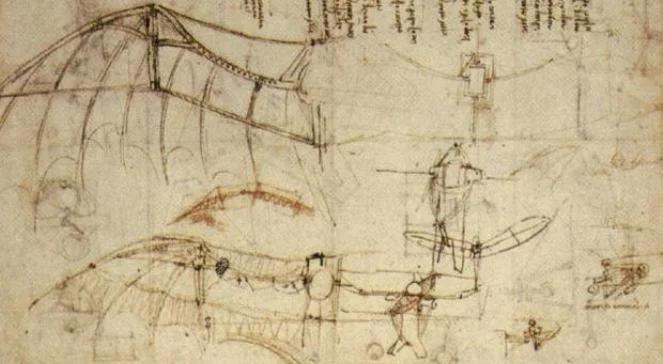 Zaprezentowano maszyny latające Leonarda da Vinci