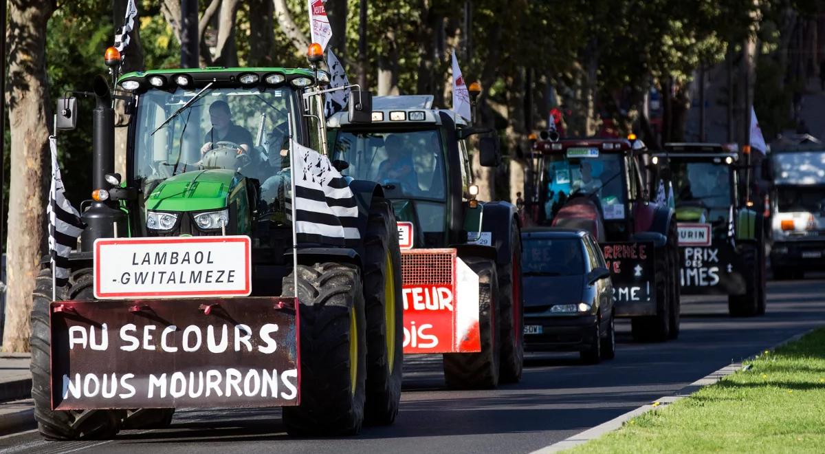 Francja: półtora tysiąca traktorów bierze udział w manifestacji rolników w Paryżu