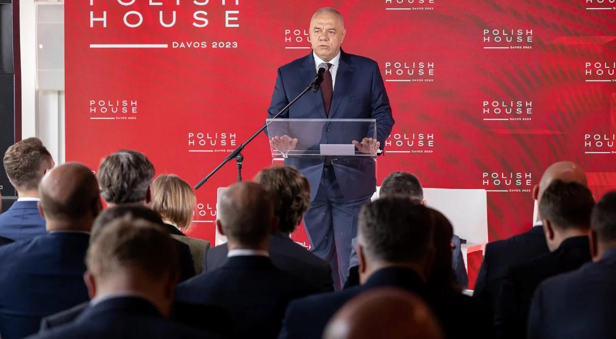 Wicepremier Sasin w Davos: spółki Skarbu Państwa zdały egzamin w ostatnich, trudnych latach