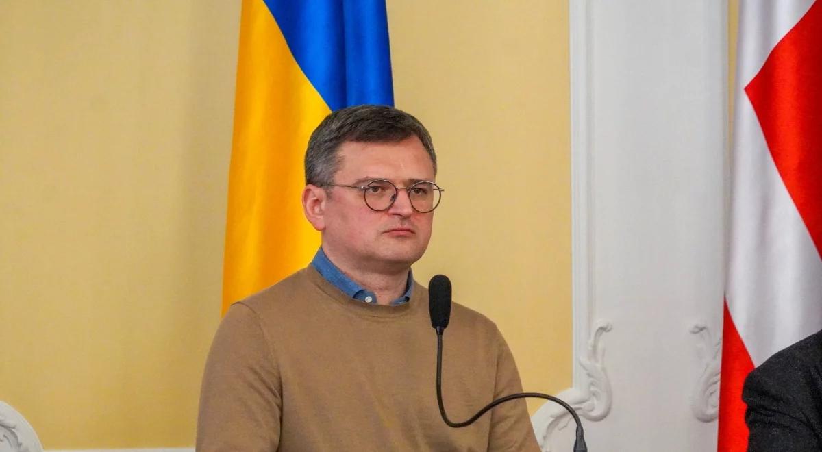 "Nasze kontrnatarcie nie będzie decydującą bitwą". Szef MSZ Ukrainy o sytuacji na froncie