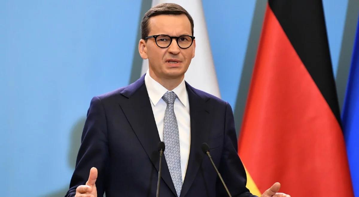 "Otwieramy nowy rozdział relacji polsko-niemieckich". Premier po spotkaniu z Olafem Scholzem