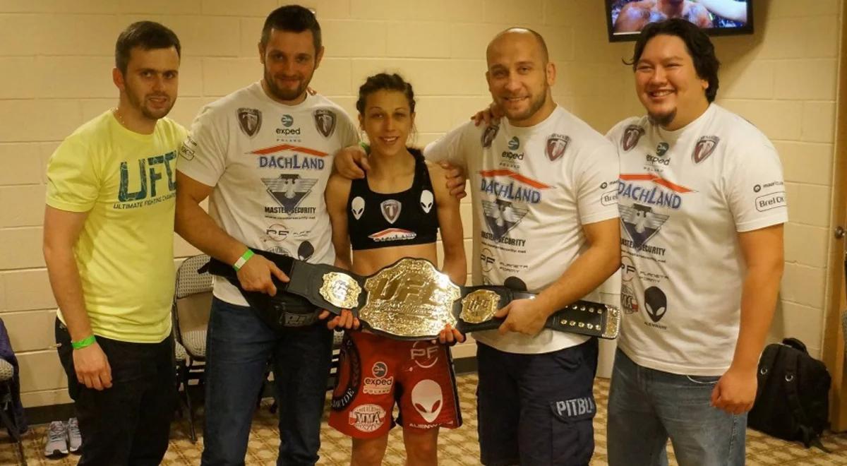 MMA: Joanna Jędrzejczyk pisze historię. Polka mistrzynią UFC