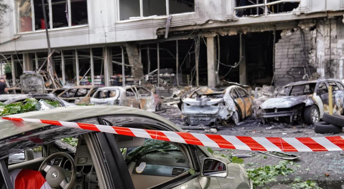 Rosja znów zaatakowała cywilów w Odessie i Czerkasach. Wśród rannych jest dziecko