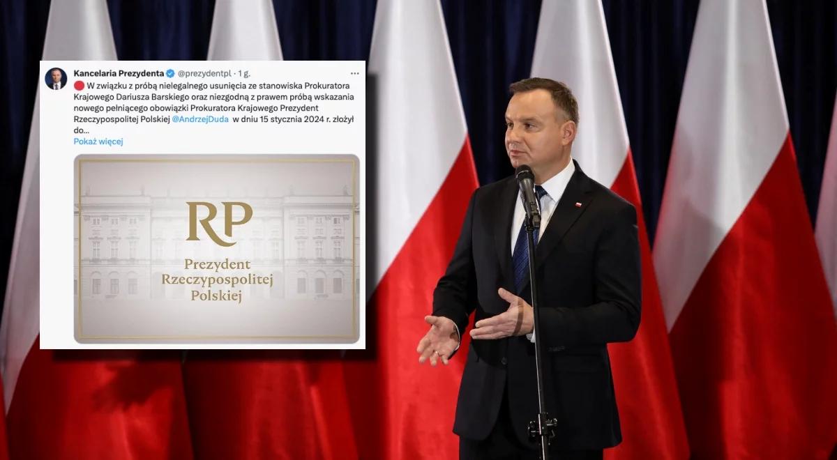 Andrzej Duda zwrócił się do TK. Prezydent apeluje o rozstrzygnięcie sporu kompetencyjnego