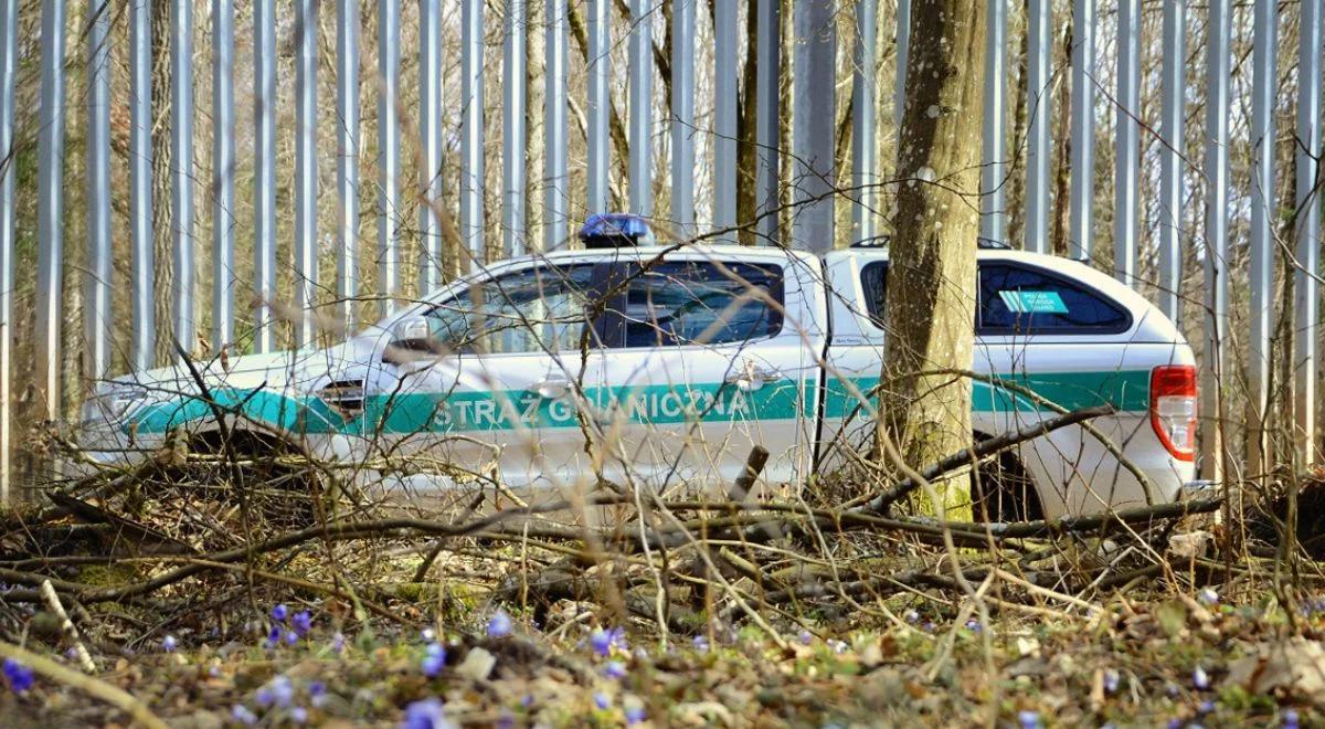 Podlaskie: kolejne próby sforsowania granicy Polski. Cudzoziemcy wpadli w ręce służb