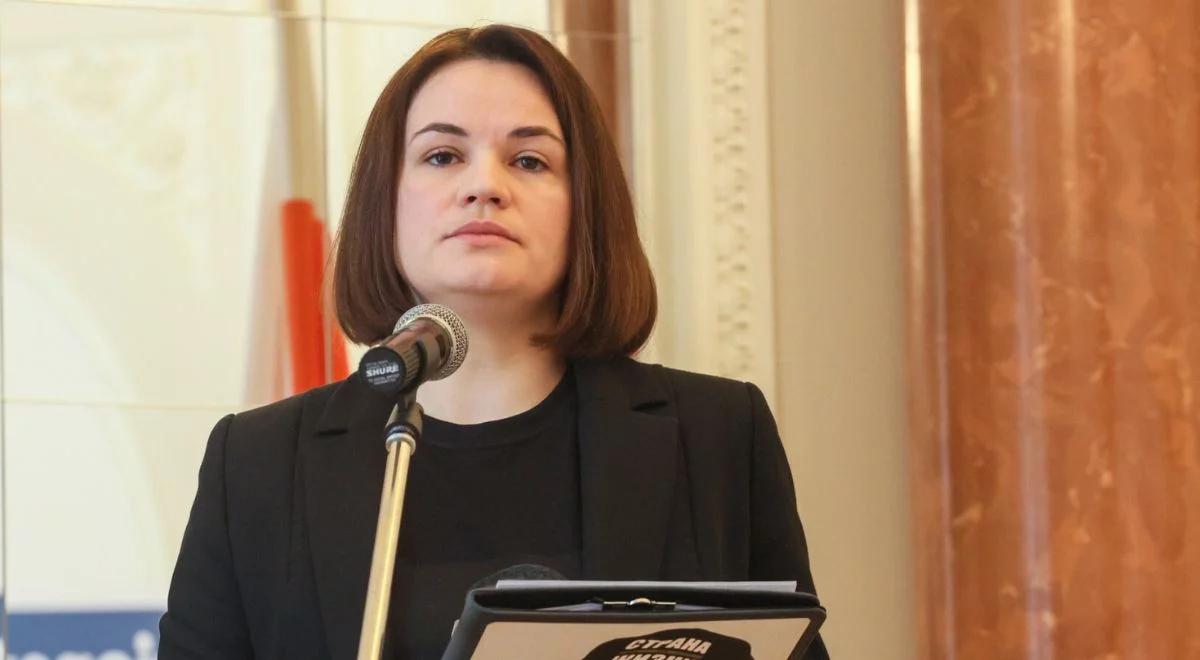 "Był bohaterem narodowym Białorusi, Litwy, Polski i USA". Cichanouska w rocznicę urodzin Kościuszki