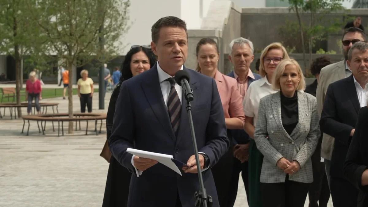 Pierwsze wystąpienie Trzaskowskiego po wyborach. Zdradził plany