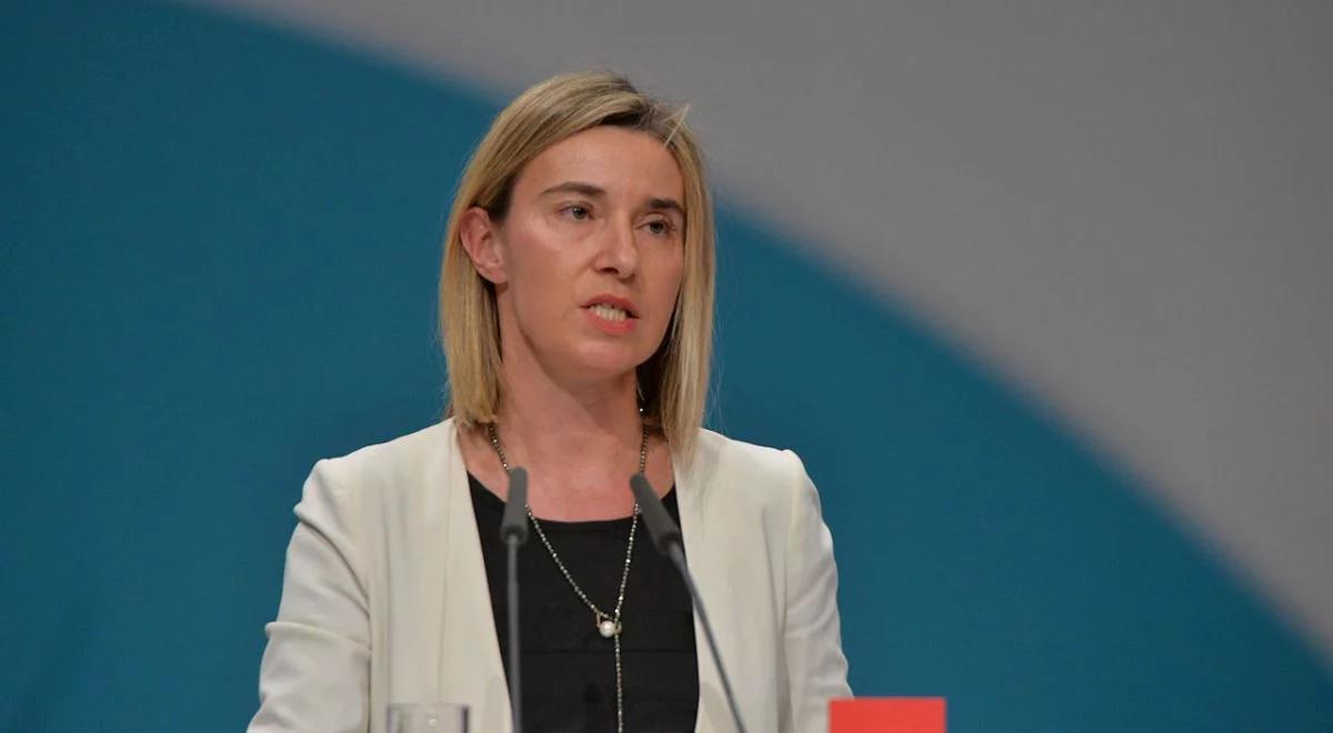 Mogherini: niedopuszczalna brutalność Rosji w Syrii