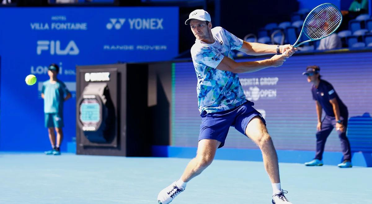 ATP Bazylea: Hubert Hurkacz w drugiej rundzie. Wygrana Polaka w dwóch setach 