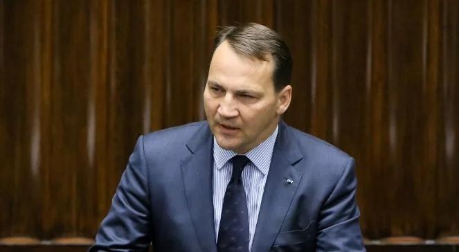 Radosław Sikorski kandydatem koalicji na marszałka Sejmu