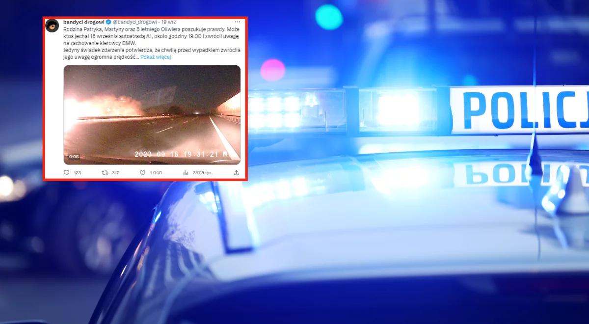 Tragiczny wypadek 3-osobowej rodziny na A1. Prokuratura dementuje informacje medialne