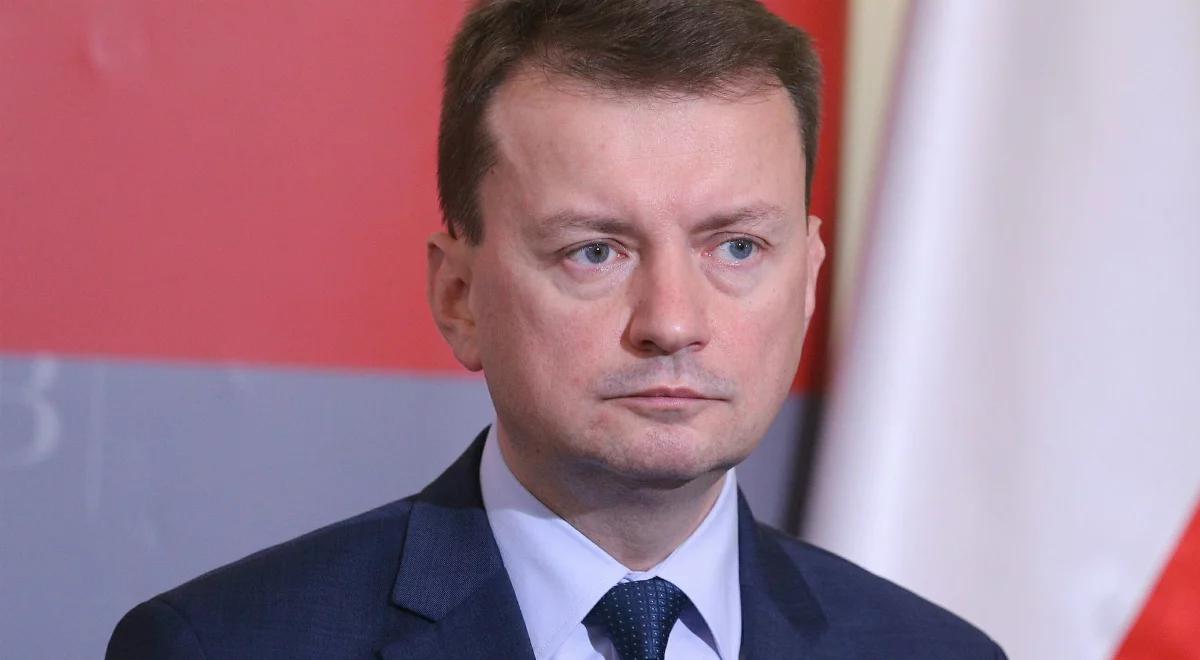 MSWiA: minister Mariusz Błaszczak nie przyznał sobie odznaki 