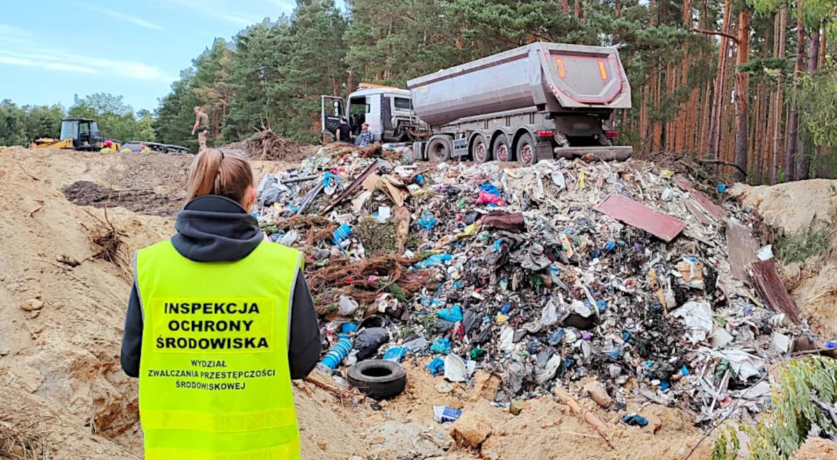 Resort klimatu zapowiada walkę z nielegalnymi składowiskami odpadów. "Musimy racjonalnie podejść do tego procesu"