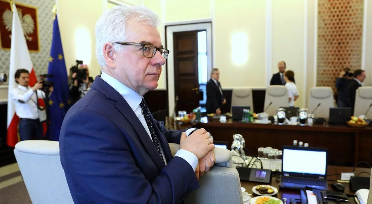 Jacek Czaputowicz podziękował Madeleine Albright za zaangażowanie w proces dołączenia Polski do NATO