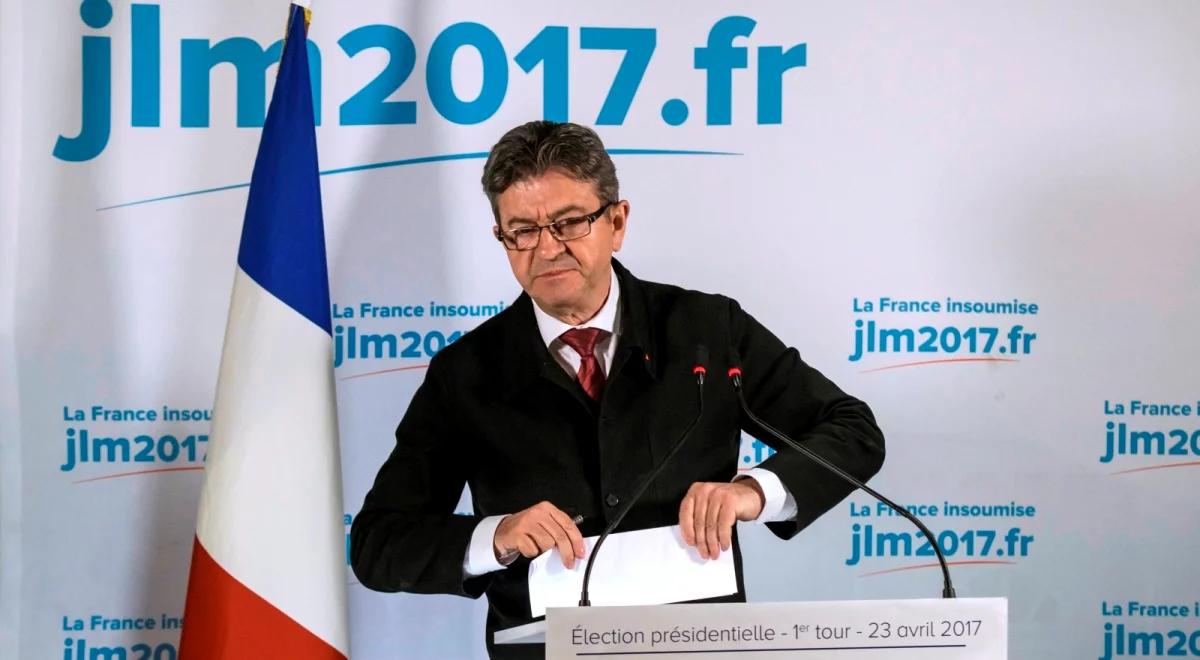 Francja: Melenchon nie ujawni, na kogo zagłosuje w drugiej turze