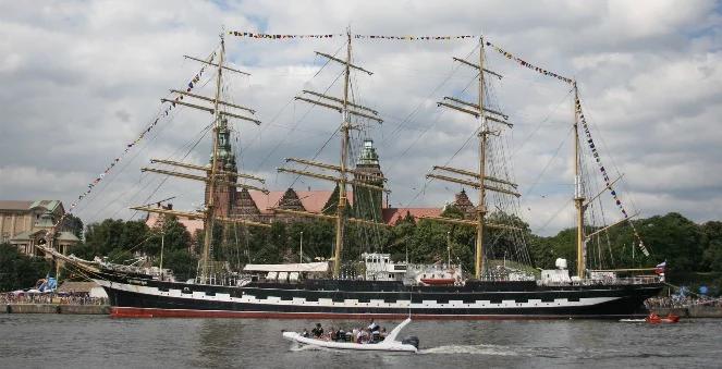 Jeden z największych żaglowców w Szczecinie