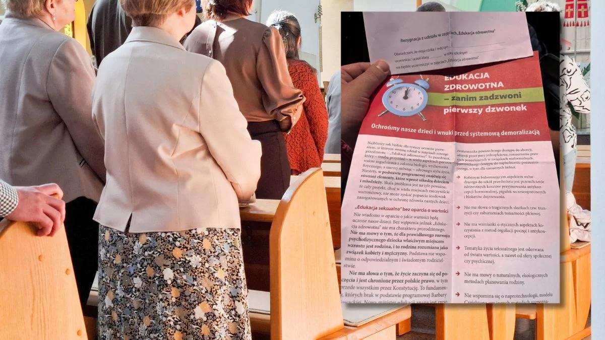 Skandaliczne ulotki rozdawane w kościołach. "Tragiczne konsekwencje"
