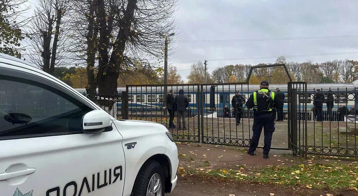 Owrucz. Wybuch granatu na dworcu kolejowym. Są zabici