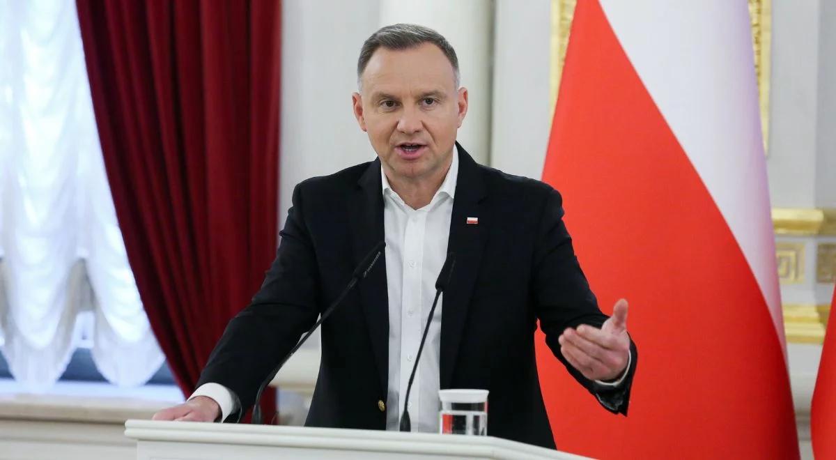 Prezydent Andrzej Duda: 80. rocznica rzezi wołyńskiej przyniesie szereg działań polsko-ukraińskich