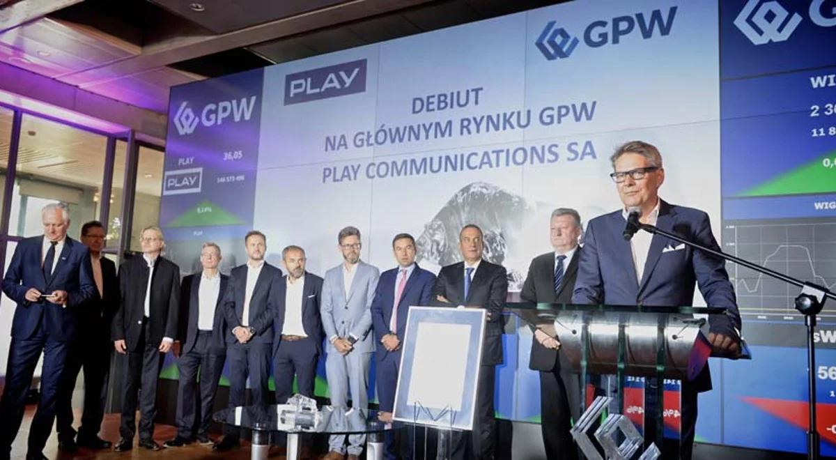 Na GPW gorsze nastroje, słaby debiut Play