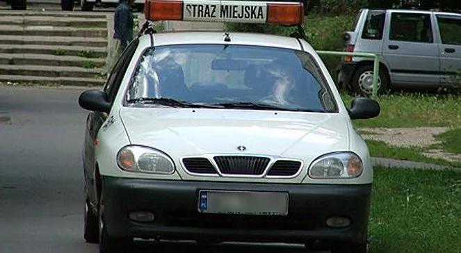 Strażnicy miejscy zatrzymani przez policję