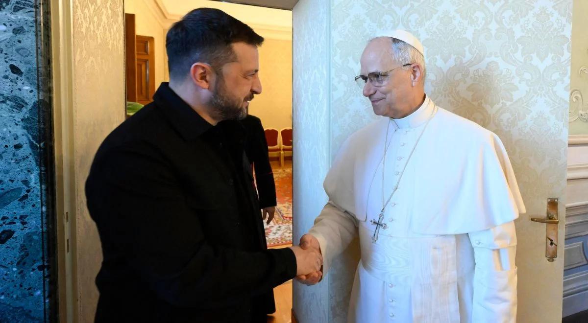 Negocjacje pokojowe w Watykanie? Zełenski spotkał się z papieżem