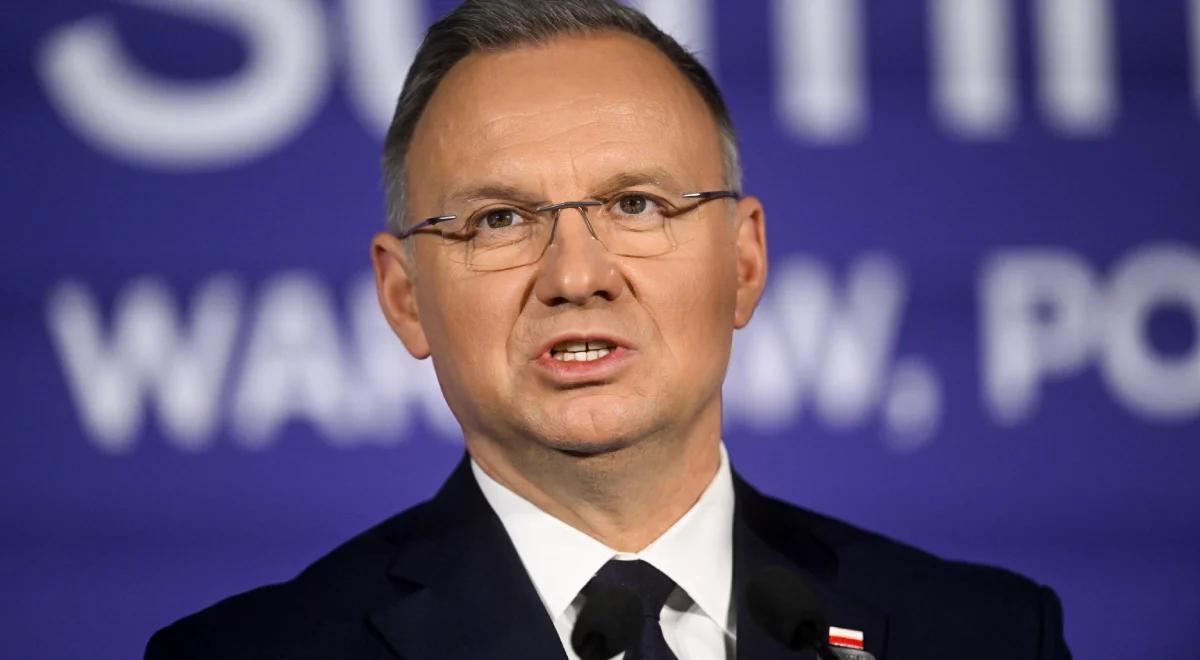 Duda odpowiedział na wpis Tuska ws. weta. "Denerwują się"