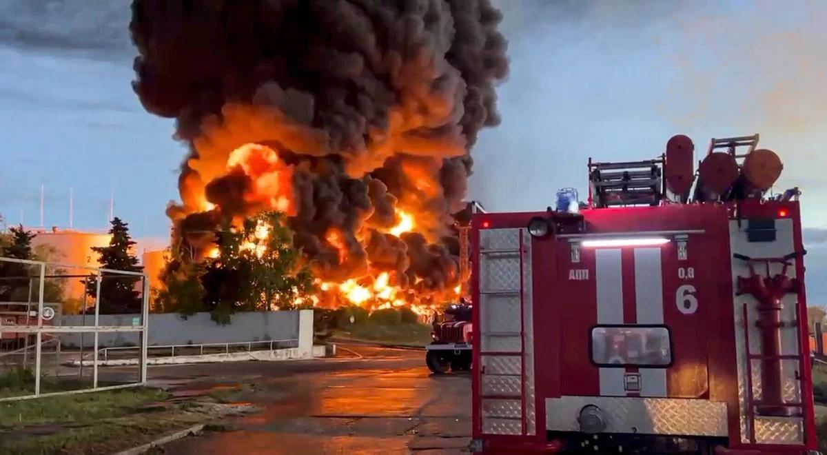 Panika po pożarze bazy paliw w Sewastopolu. Rosyjscy wojskowi zaczęli pisać wnioski o urlop