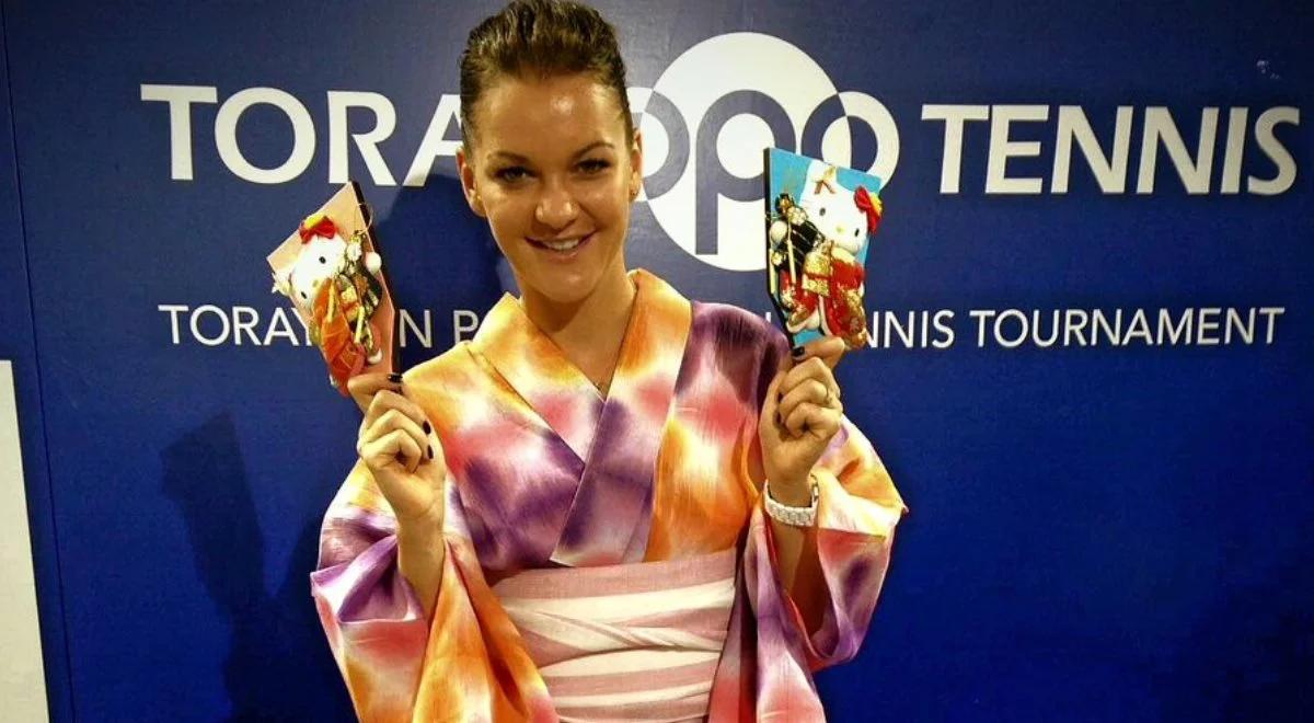 WTA Tokio: Agnieszka Radwańska w kimono pokonała pierwszą rywalkę