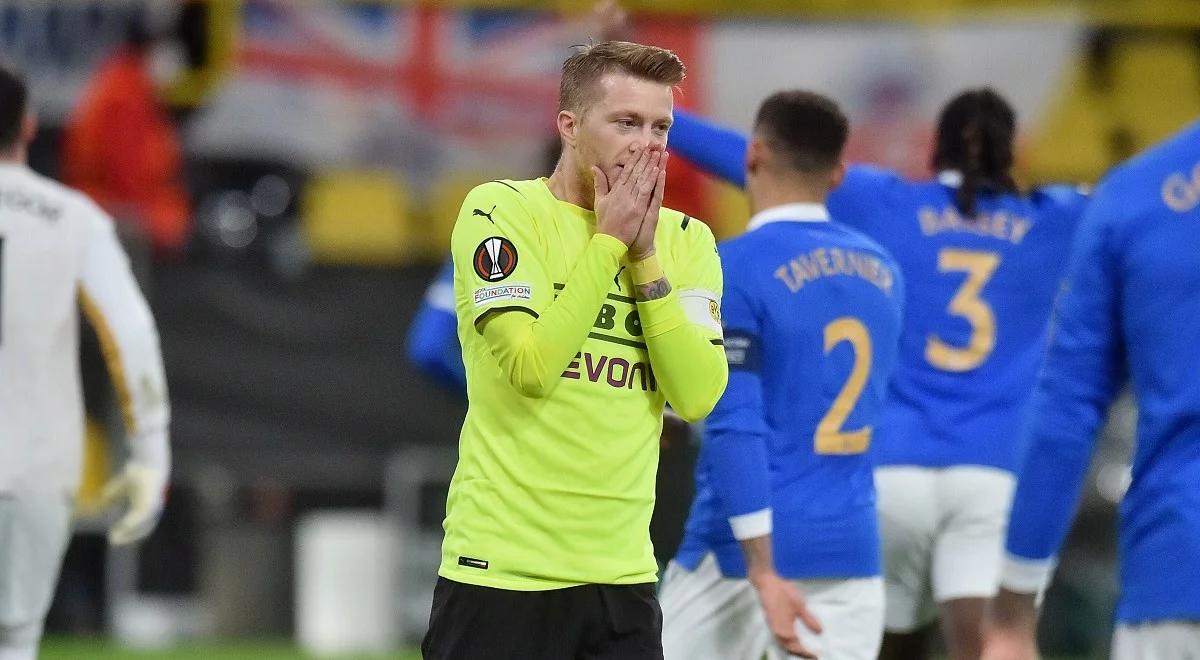 Liga Europy: Rangers zdobyli Dortmund, Sheriff znowu zaskoczył