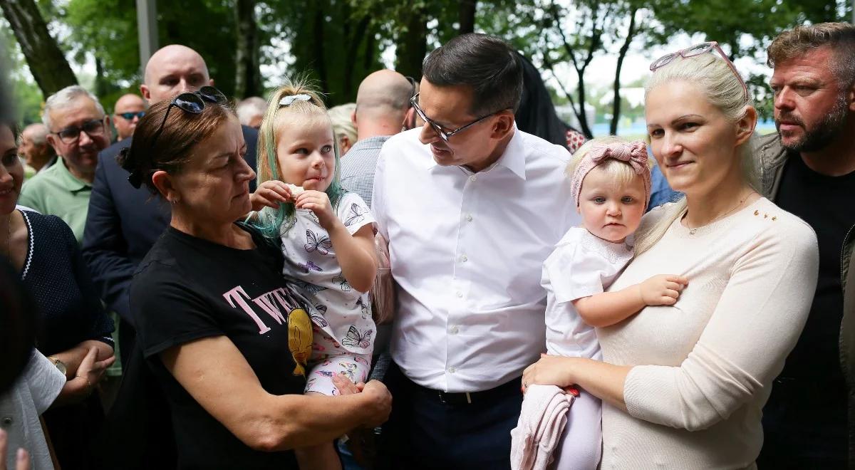 Premier Morawiecki: od 2015 r. budujemy polskie państwo dobrobytu