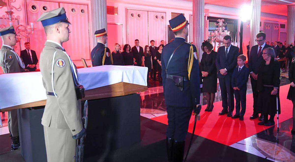 Transmisja pogrzebu Kornela Morawieckiego 