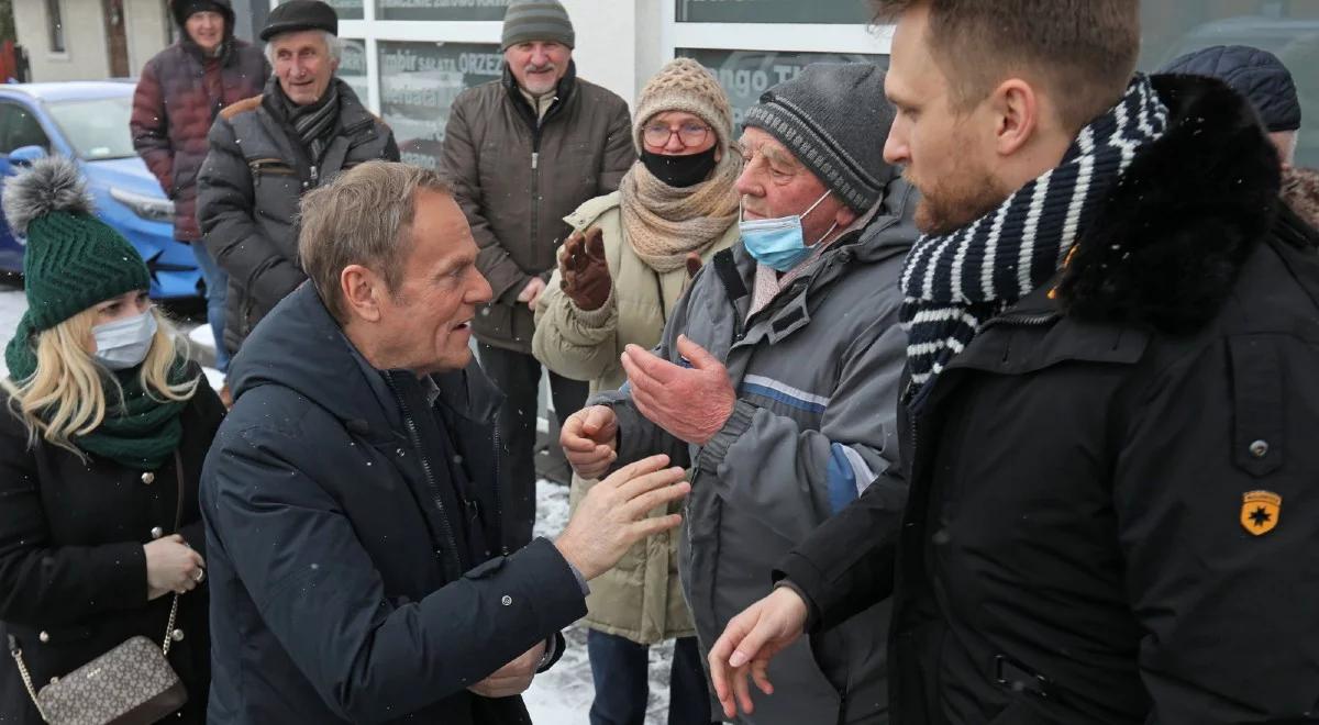 "Kiedyś na niego głosowałem, obiecywał". Dawny wyborca PO nie szczędził mocnych słów pod adresem Tuska