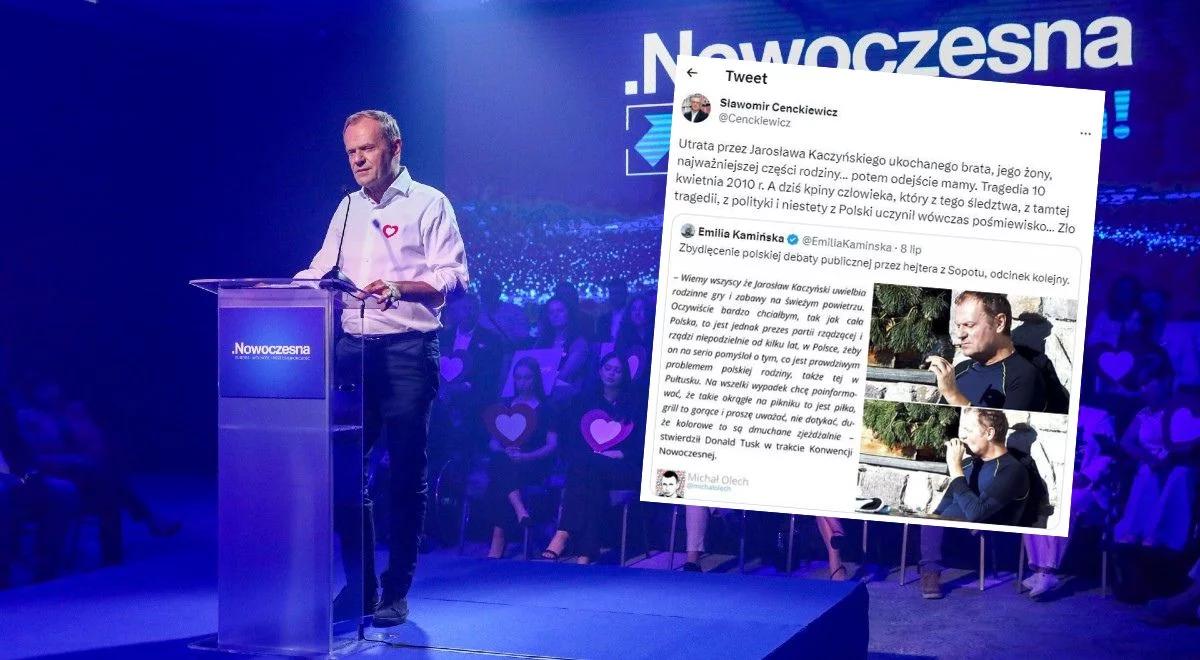 Donald Tusk szydził z Jarosława Kaczyńskiego. Internauci nie kryją oburzenia