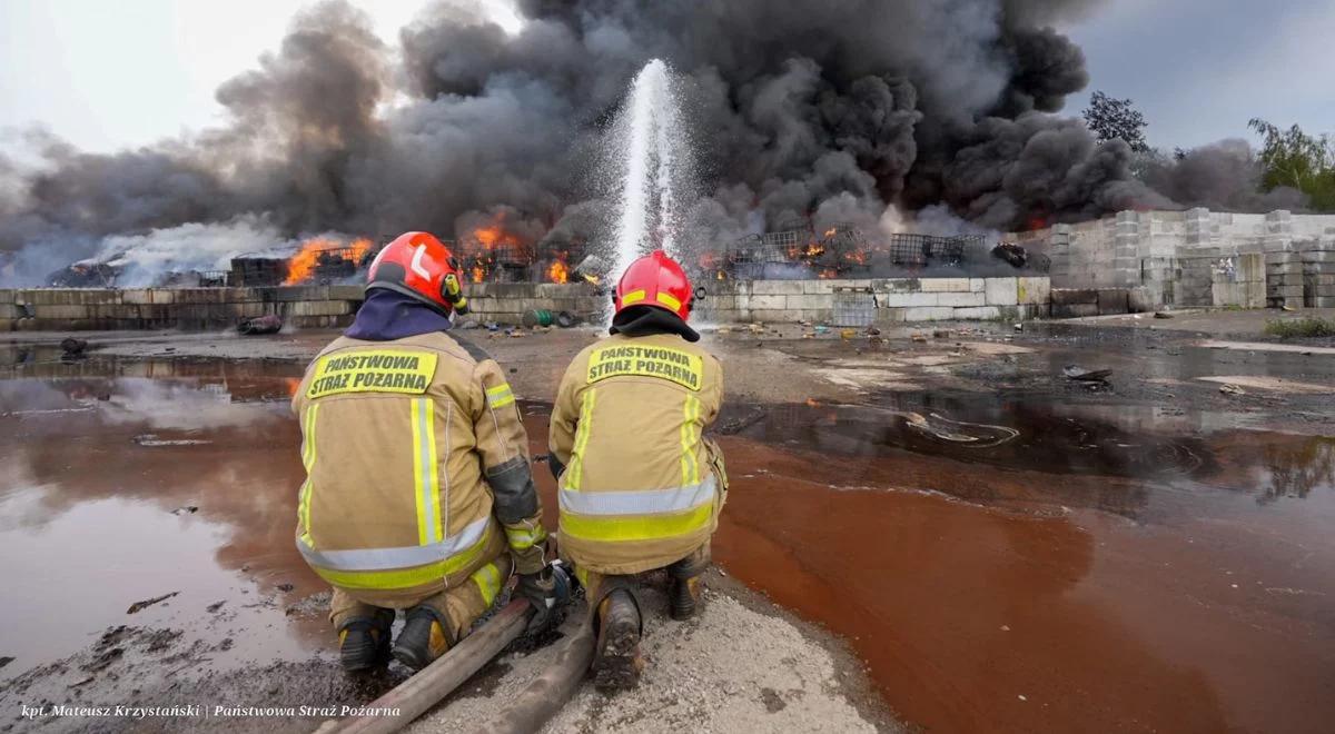 Pożar w Siemianowicach Śląskich. Ważny apel do mieszkańców
