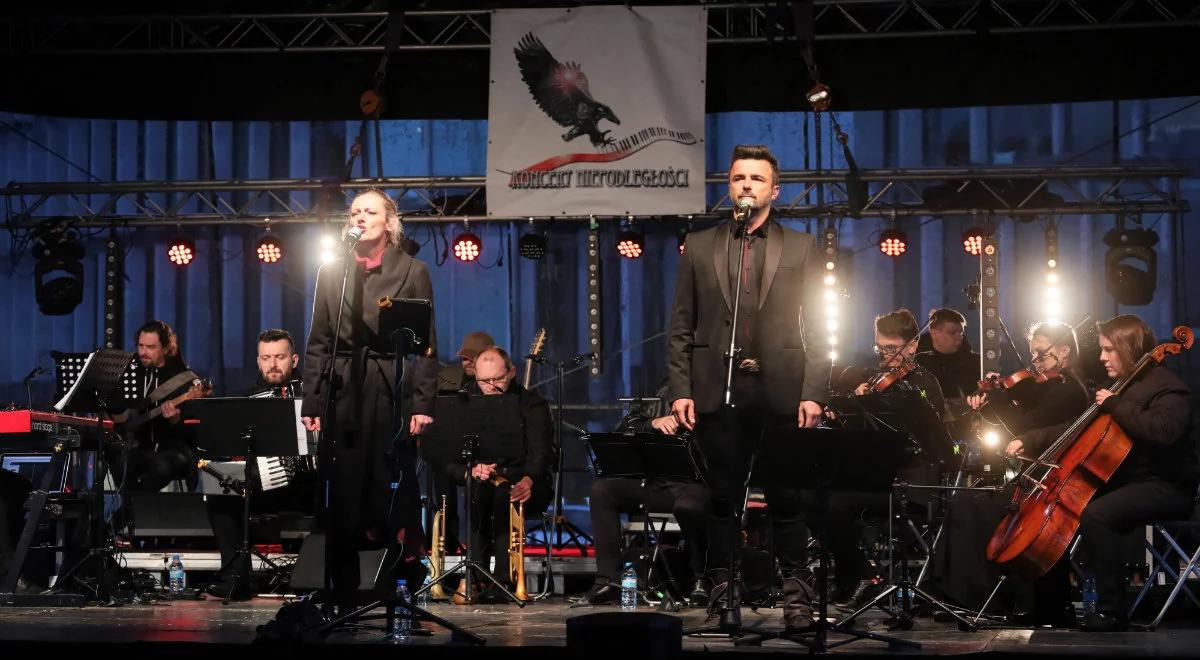 Koncert Niepodległości. Patriotyczne pieśni rozbrzmiały w Warszawie