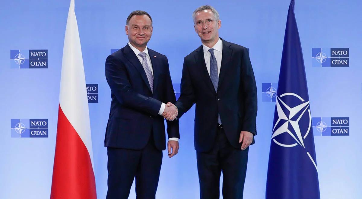 Przygotowania do wizyty prezydenta w Białym Domu. Andrzej Duda będzie rozmawiał z szefem NATO 