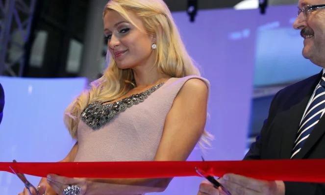 Paris Hilton "poświęciła" galerię w Katowicach