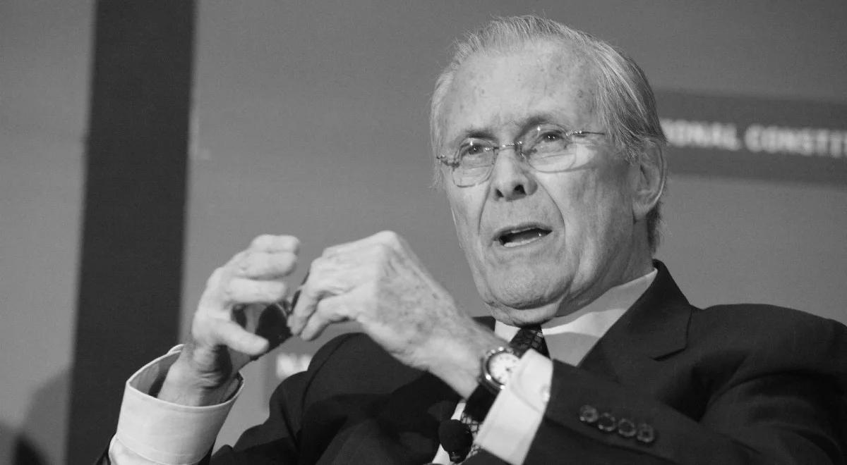 Nie żyje Donald Rumsfeld. Był jednym z architektów amerykańskiej wojny z terroryzmem