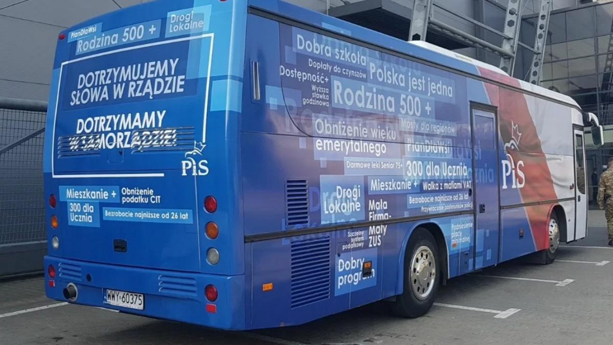 PiS przygotowało "PiS-busy" i rusza w Polskę promować program na wybory samorządowe 