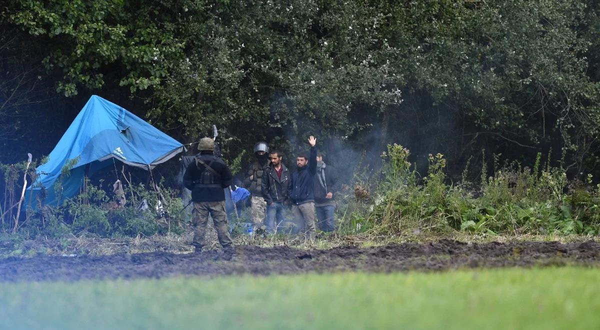 "Tylko uszczelnienie granicy może zahamować ten proceder ". Mjr Kordowski o kryzysie migracyjnym na granicy