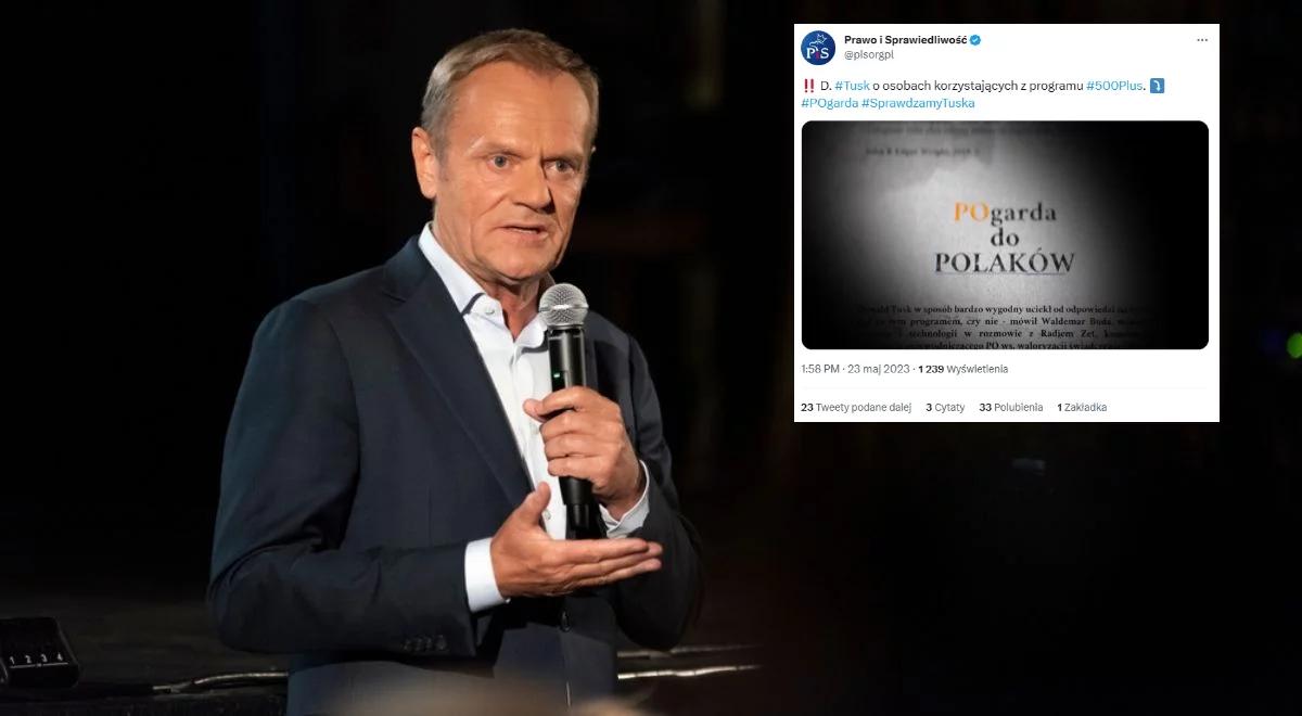 "POgarda do Polaków". Nowy spot PiS w ramach akcji #SprawdzamyTuska