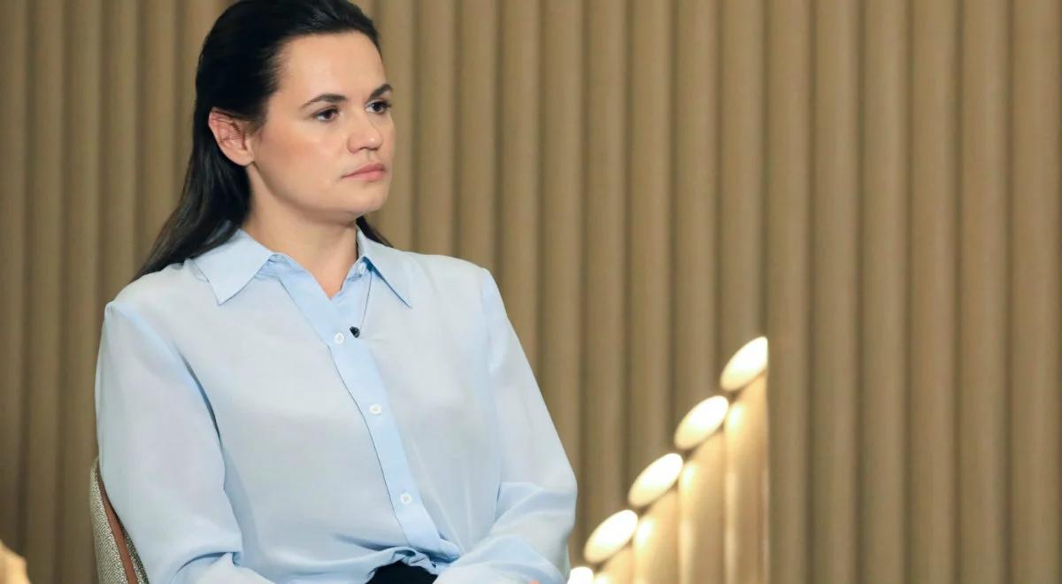 Planowana wizyta Swiatłany Cichanouskiej w Warszawie. Wiceszef MSZ potwierdza