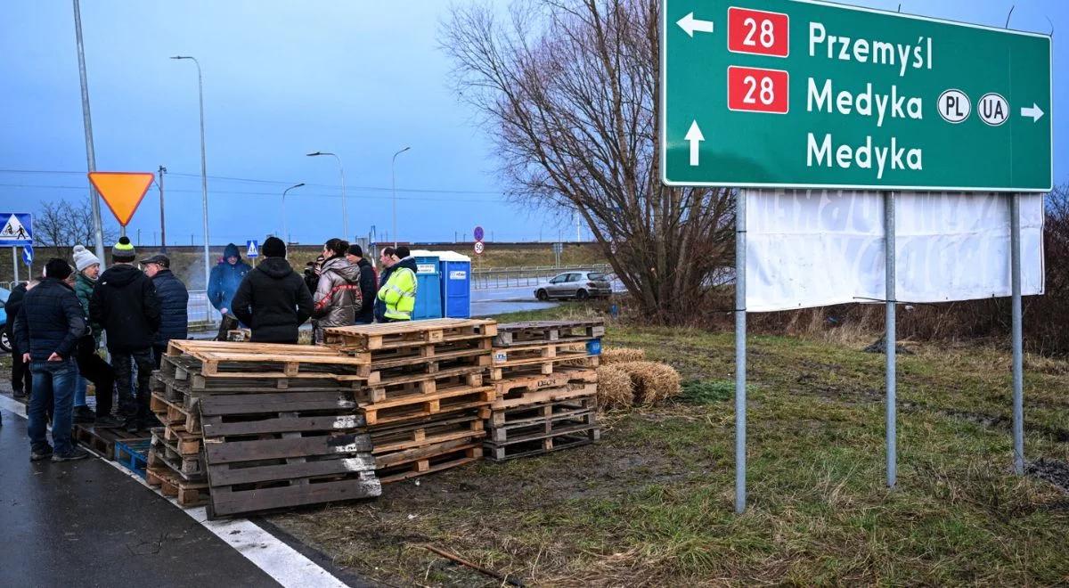 Rolnicy wznowili protest na granicy z Ukrainą. Nadal chcą jednak podpisać porozumienie z resortem rolnictwa