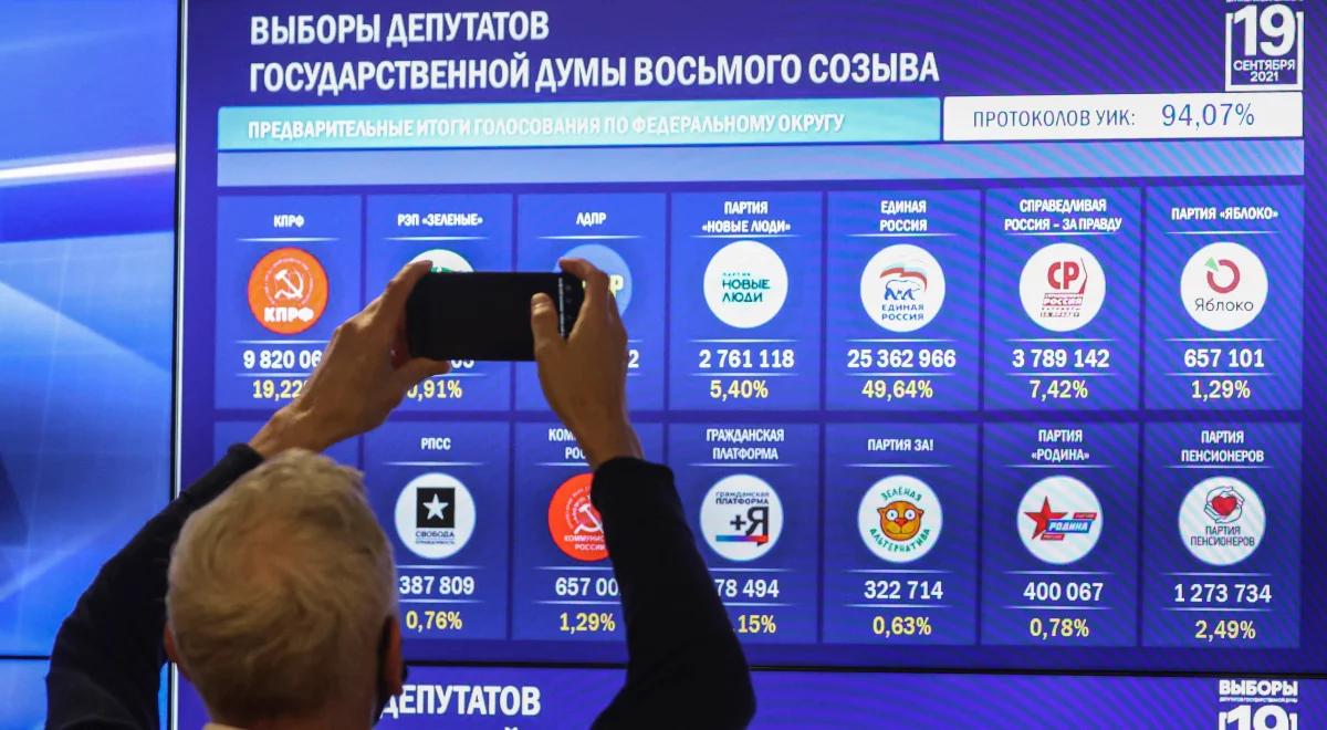 "Nasz rezultat został sfałszowany w najbardziej prymitywny sposób". Nawalny o wyborach w Rosji
