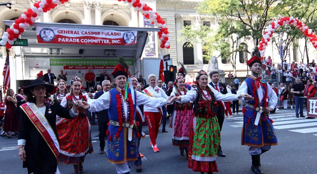 Biało-czerwony Nowy Jork. 83. Parada Pułaskiego przeszła główną aleją Manhattanu