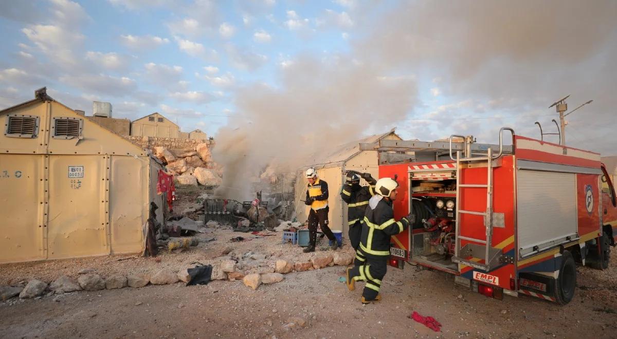 Rosjanie zbombardowali obozy dla przesiedleńców w Syrii. Są ofiary śmiertelne