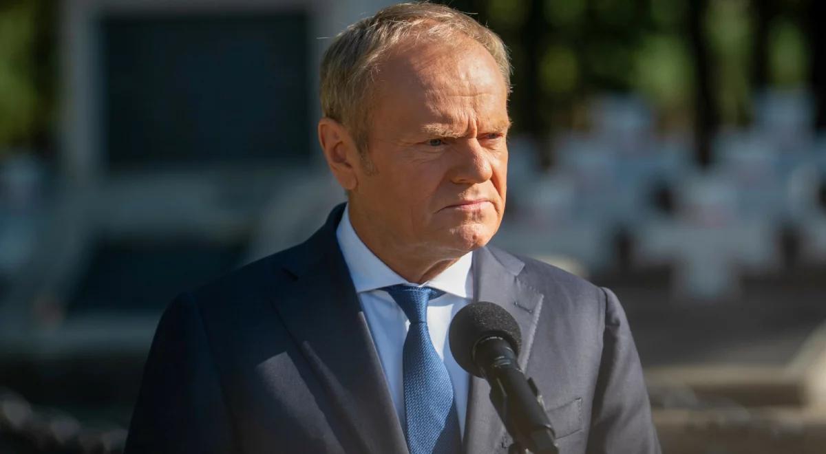 Tusk reaguje na słowa Trumpa. "Pragnę przypomnieć"
